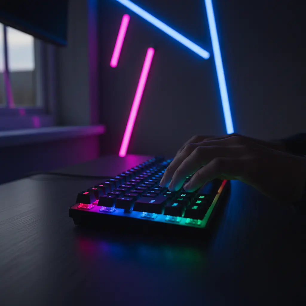 Dev desk setup