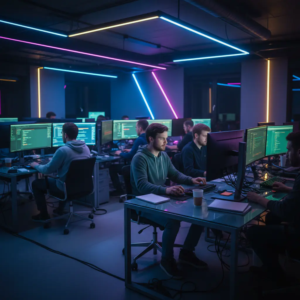 Developers at work