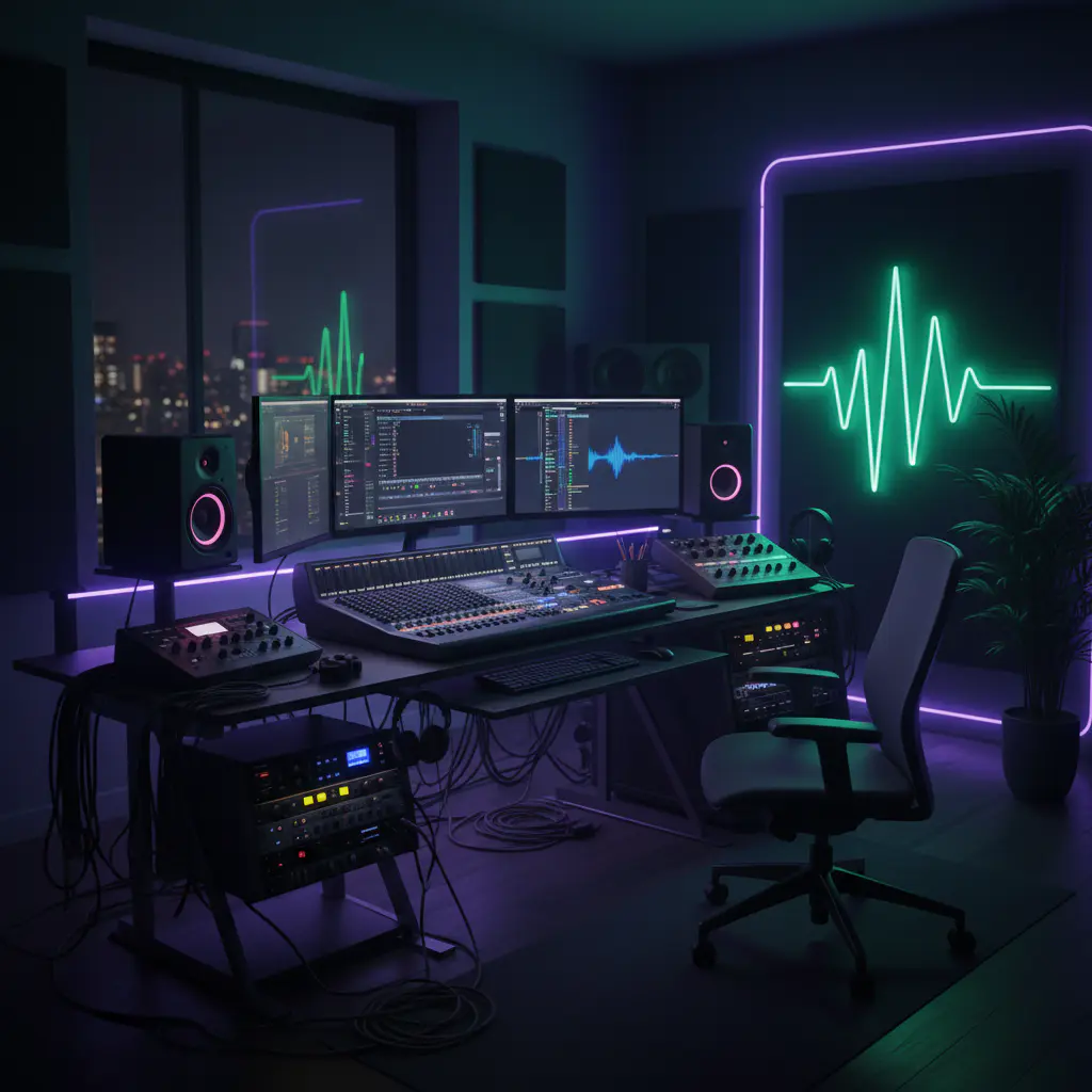 Sound design workspace